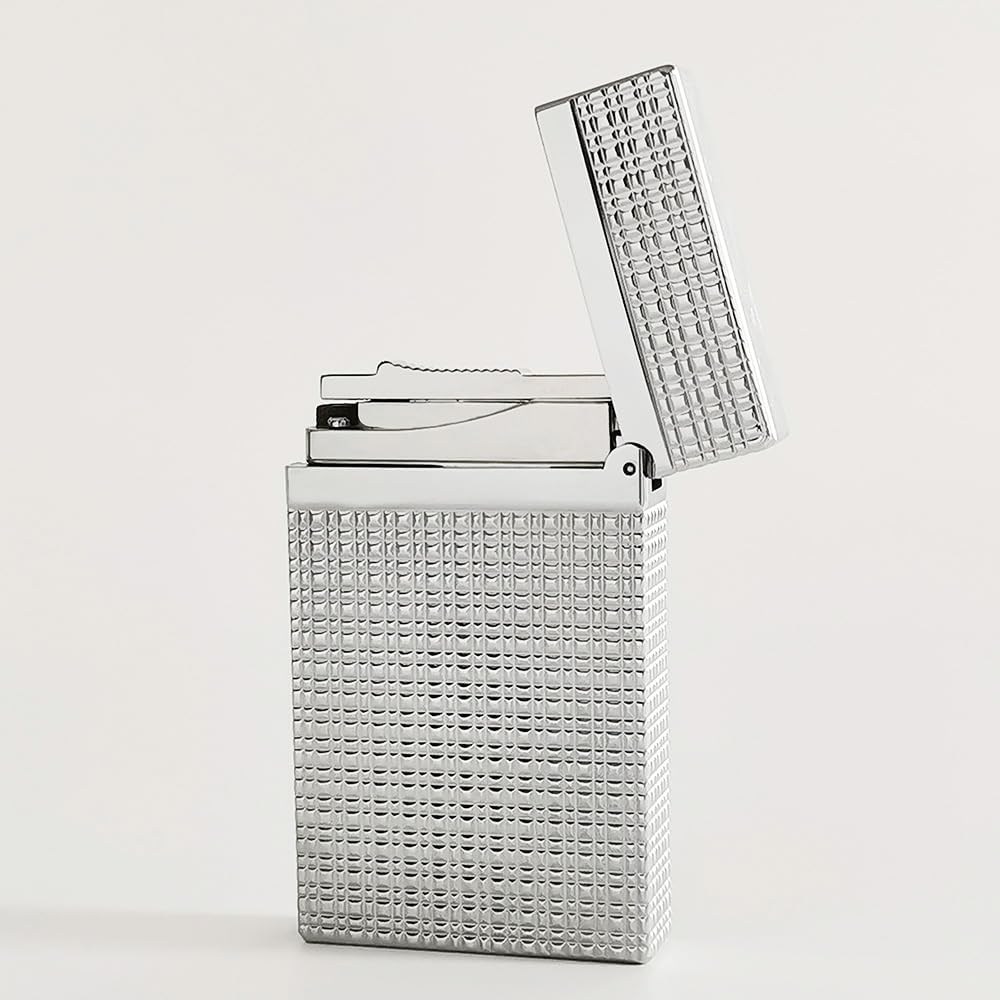 Trench Lighter, Ligne 2 Lighters, Clear Ping Sound, Adjustable Soft Flame, Refillable, Unique Gift for Family Men Friend