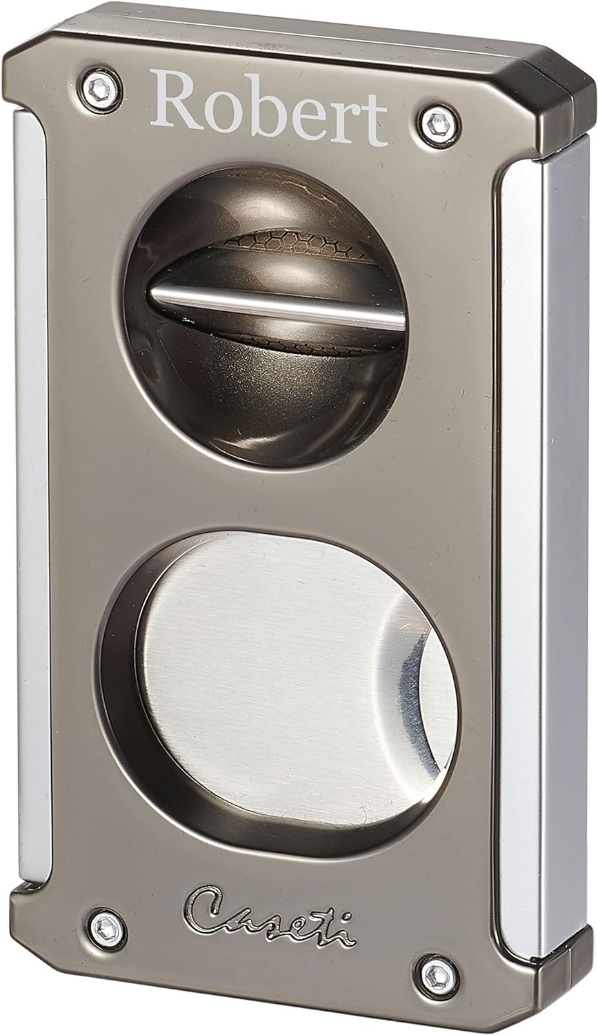 Personalized Caseti Trident 3-in-1 Double Guillotine and Wedge Cutter