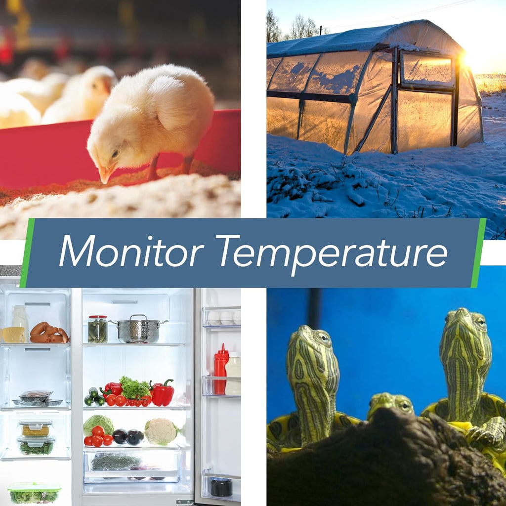 SensorPush HTP.xw Smart Temperature Sensor & Humidity Sensor - Bluetooth Thermometer, Barometer, & Hygrometer with App Monitoring - Premium Barometric Pressure Gauge, Temperature and Humidity Monitor