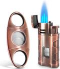 Torch Lighter Triple Jet Flame Refillable Butane Lighter (Gas Not Included)