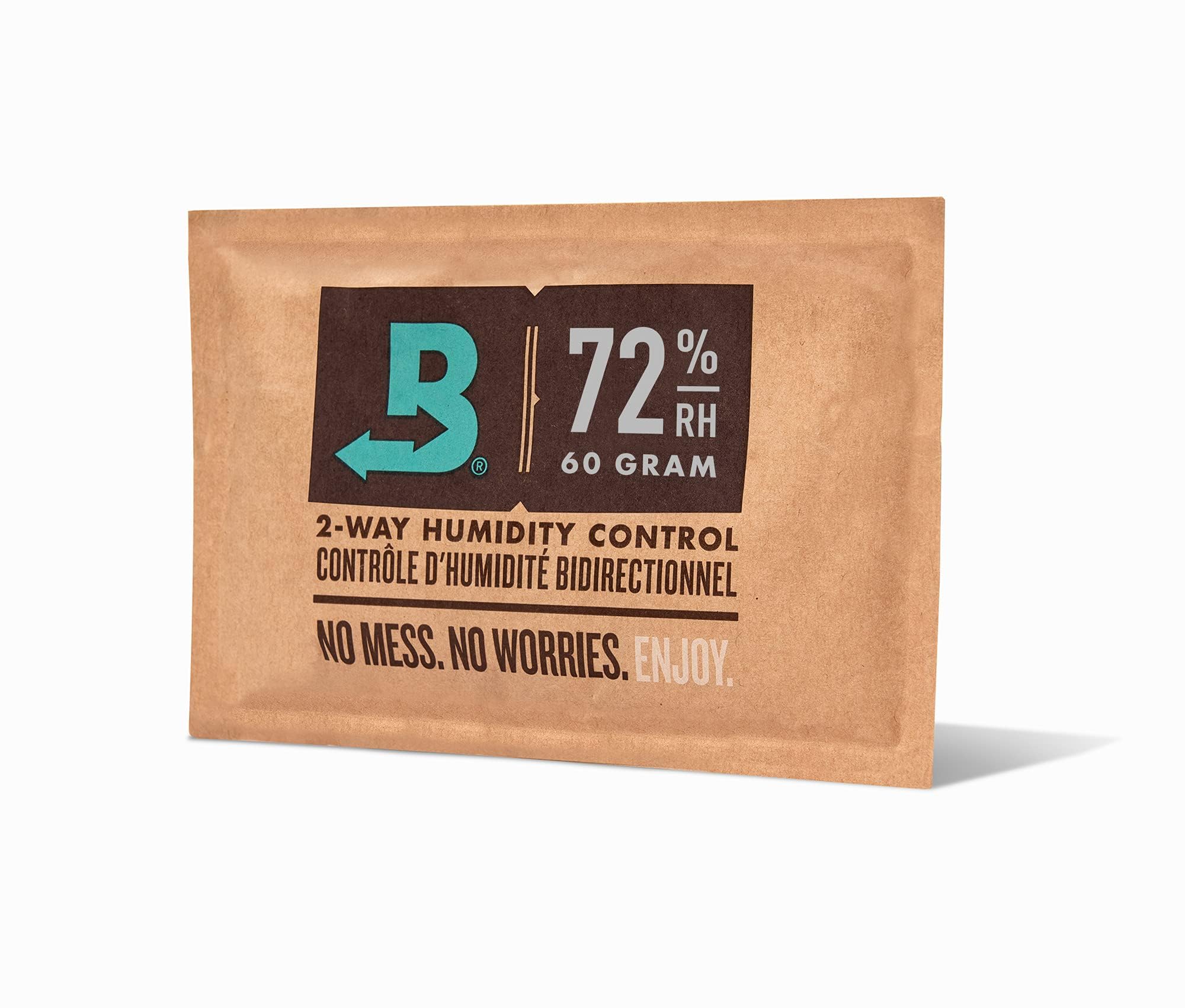 Boveda 72% Two-Way Humidity Control Packs For Wood Humidifier Boxes – Size 60 – 20 Pack – Moisture Absorbers – Humidifier Packs – Hydration Packets in Resealable Bag