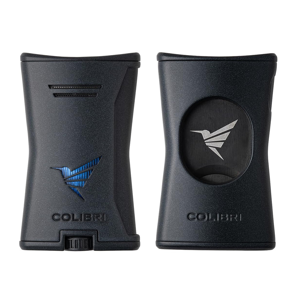 Slim Lighter + Cutter, Black + Chrome